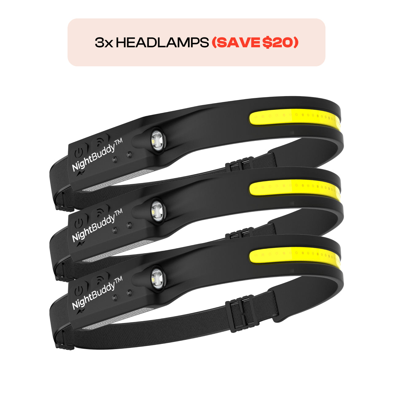 NightBuddy™ 230° LED Headlamp
