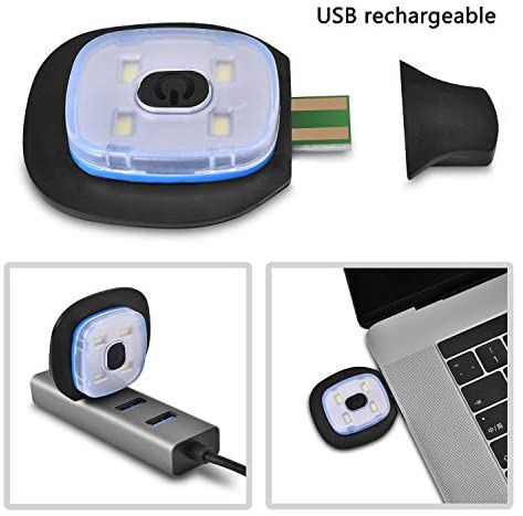 USB Rechargeable NightBuddy™ BeanieLamp